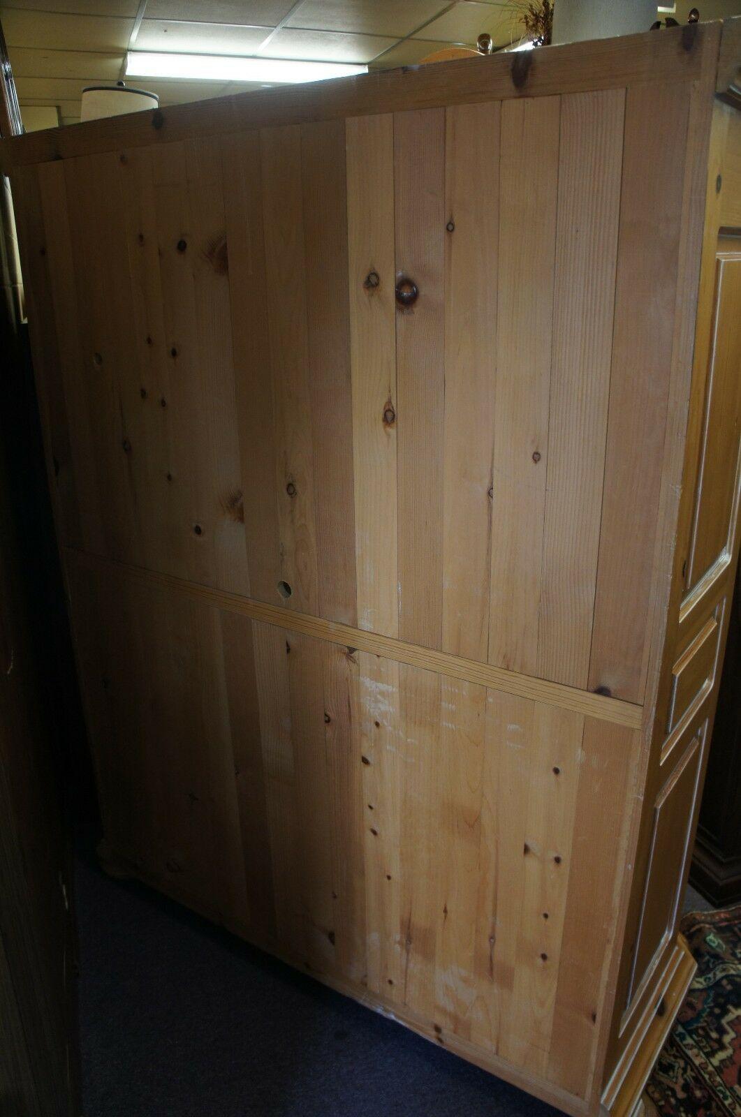 Solid Pine Furniture Wardrobe Armoire Cabinet Dresser by Garcia Imports Designer 3