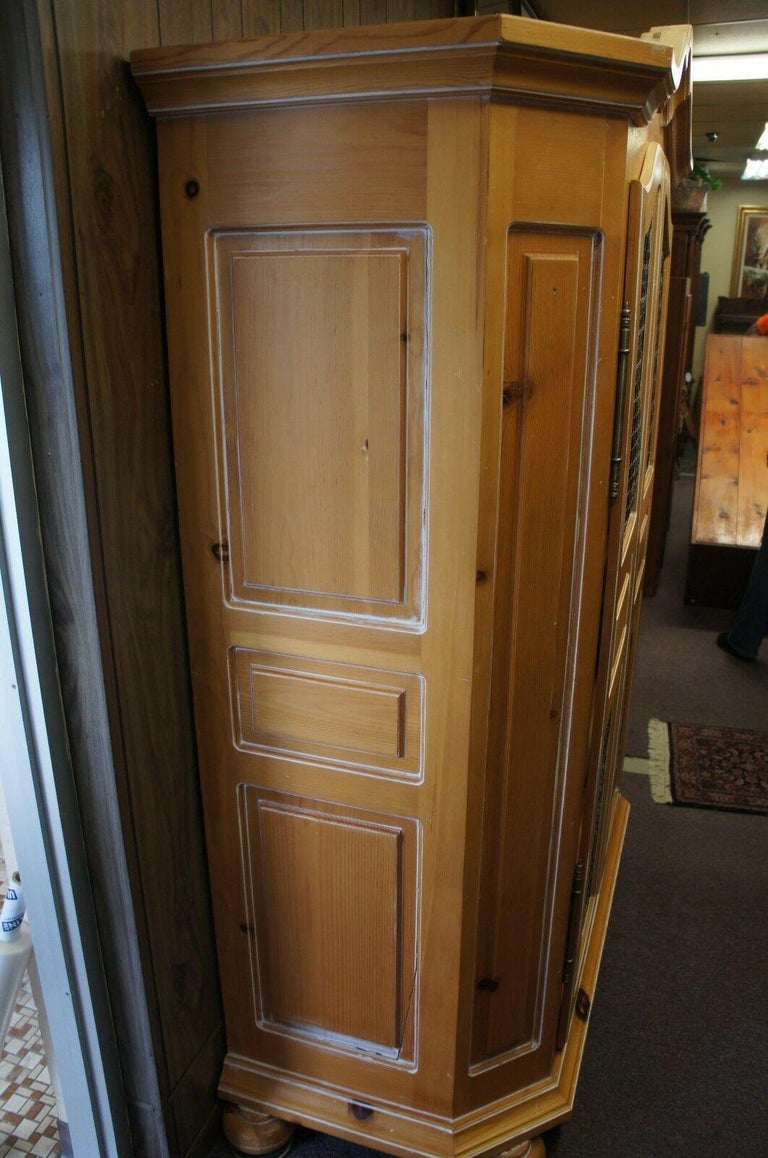 Solid Pine Furniture Wardrobe Armoire Cabinet Dresser by ...