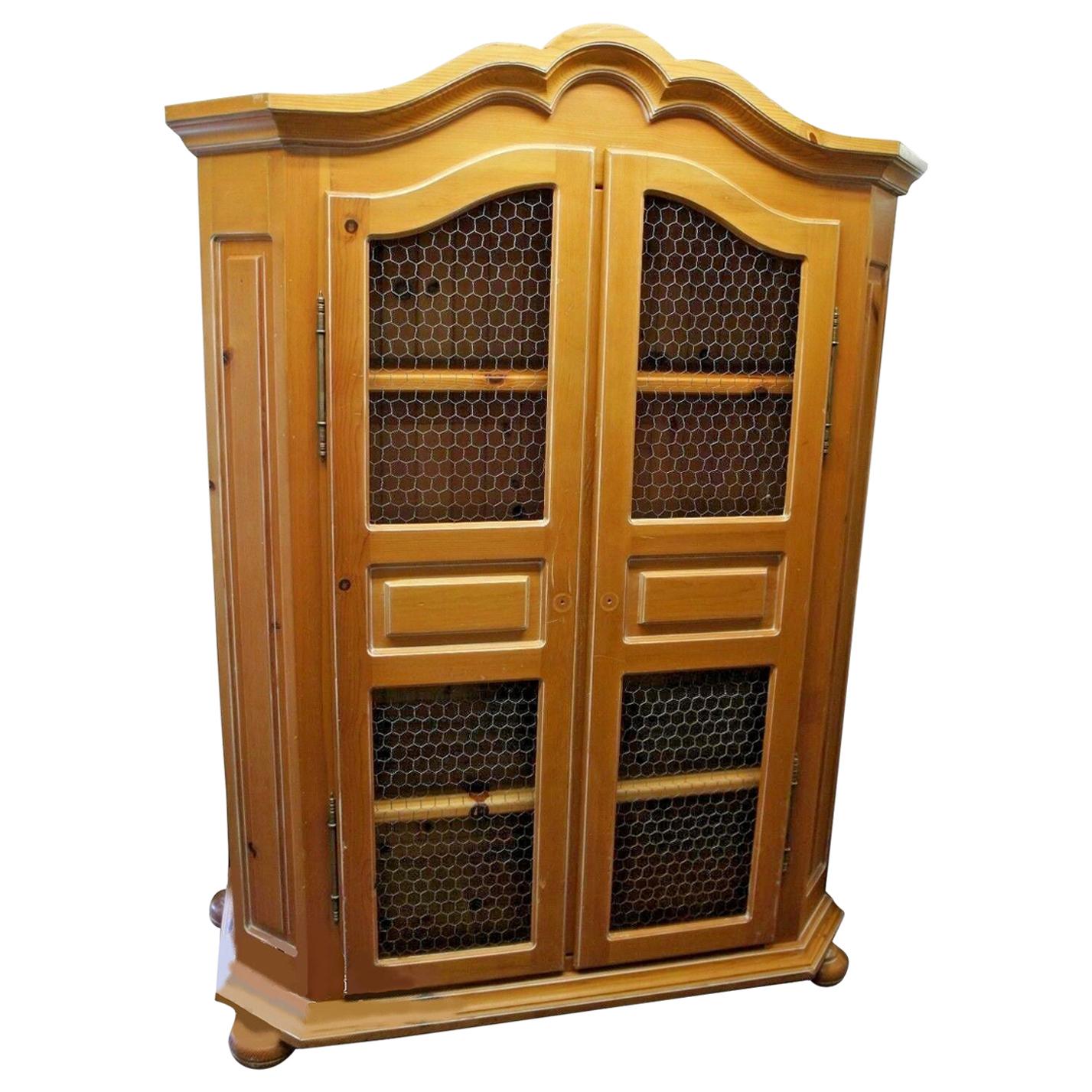 Solid Pine Furniture Wardrobe Armoire Cabinet Dresser by Garcia Imports Designer