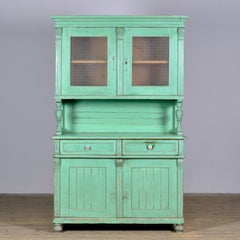 Solid Pine Kitchen Cupboard, 1900s