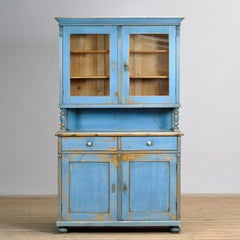 Solid Pine Kitchen Cupboard, 1900s