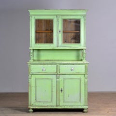 Solid Pine Kitchen Cupboard, 1900s
