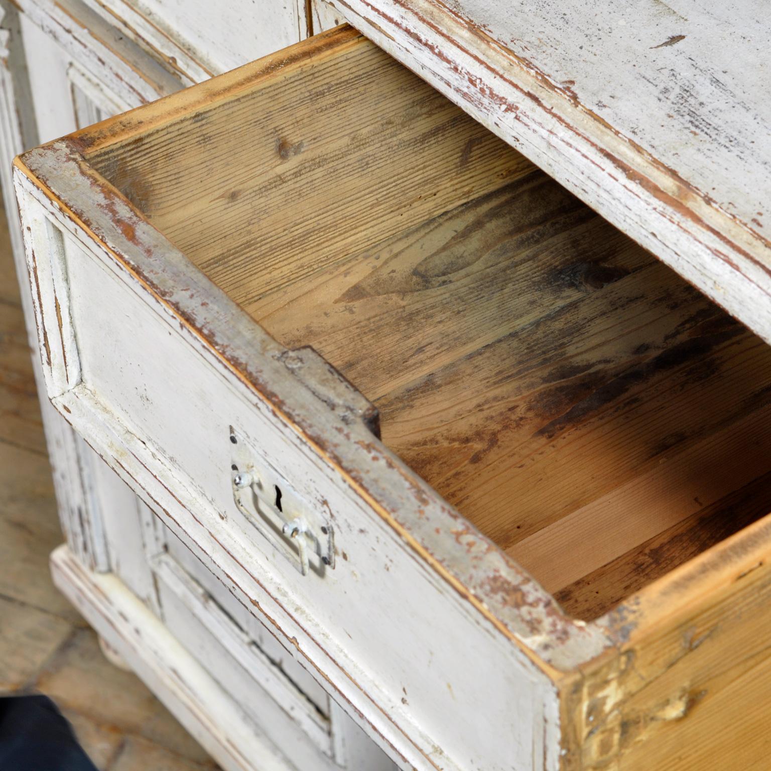 Solid Pine Kitchen Cupboard, 1920's For Sale 2