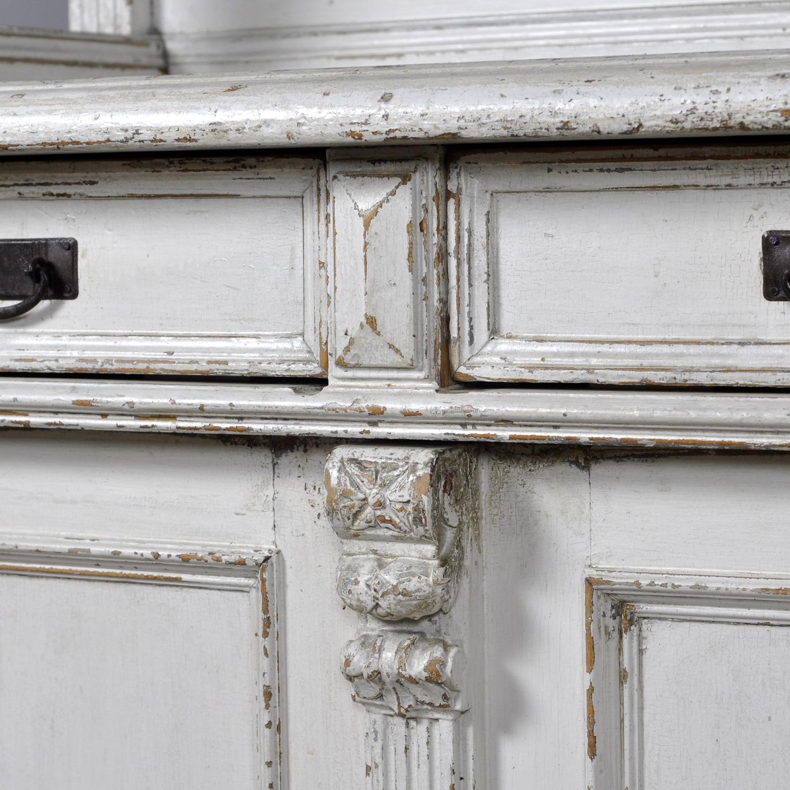 Solid Pine Kitchen Cupboard, 1920's 5