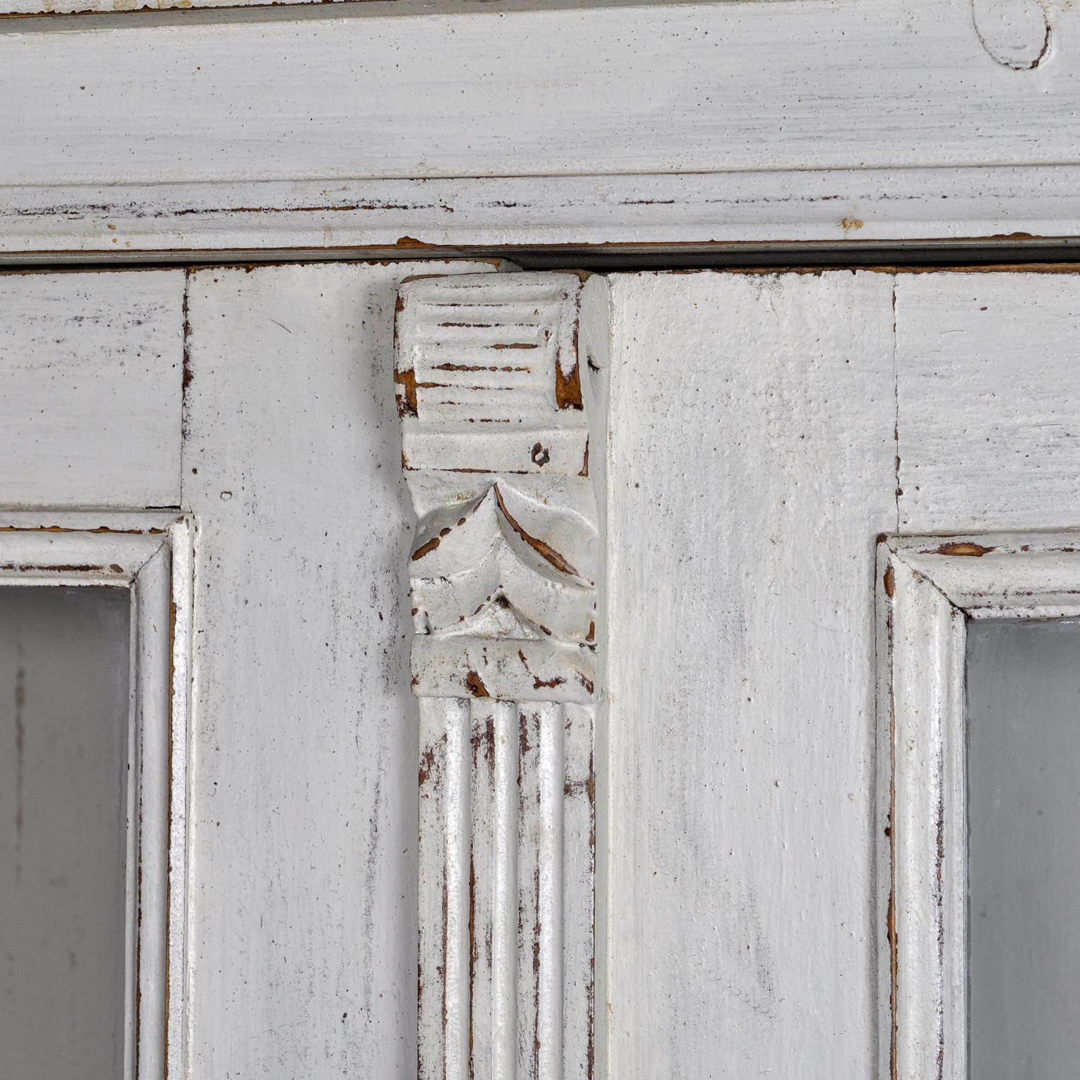 Hungarian Solid Pine Kitchen Cupboard, 1920's For Sale