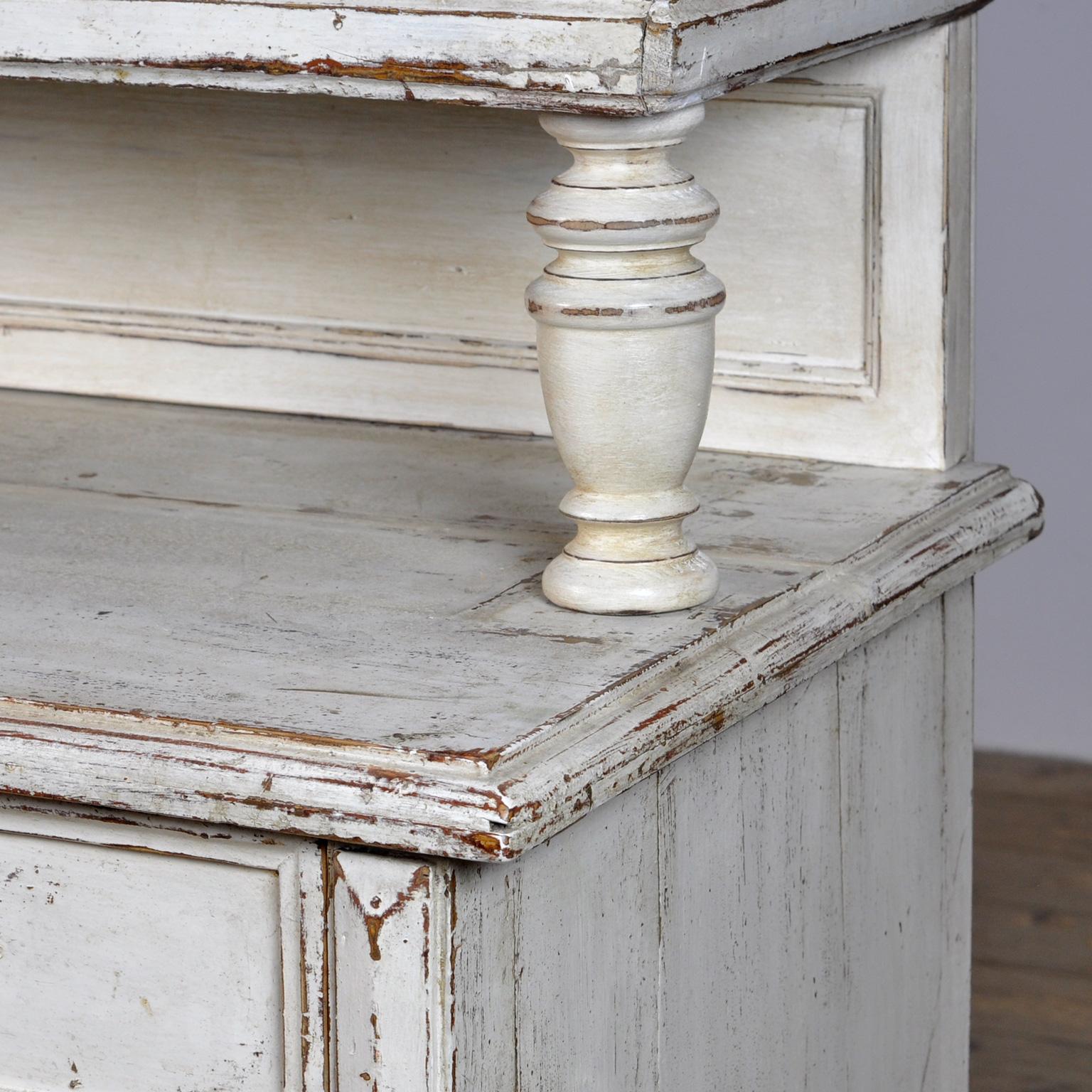 Early 20th Century Solid Pine Kitchen Cupboard, 1920's For Sale