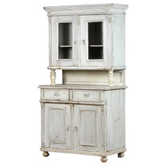 Solid Pine Kitchen Cupboard, 1920's