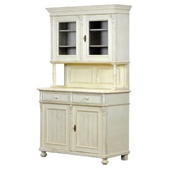 Used Solid Pine Kitchen Cupboard, 1920s