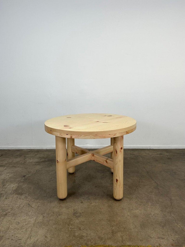 Solid Pine Large Bistro table For Sale at 1stDibs