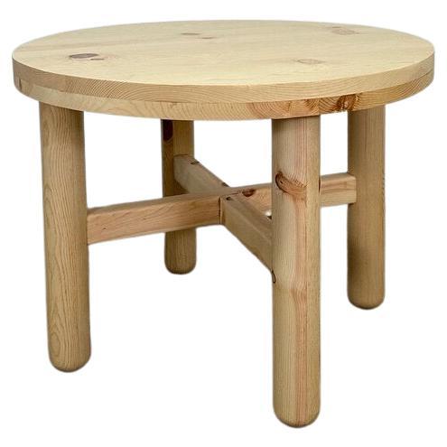 Solid Pine Large Bistro table For Sale