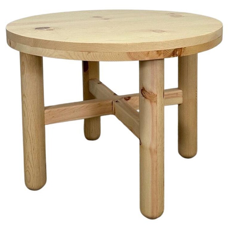Solid Pine Large Bistro Table, San Francisco For Sale at 1stDibs