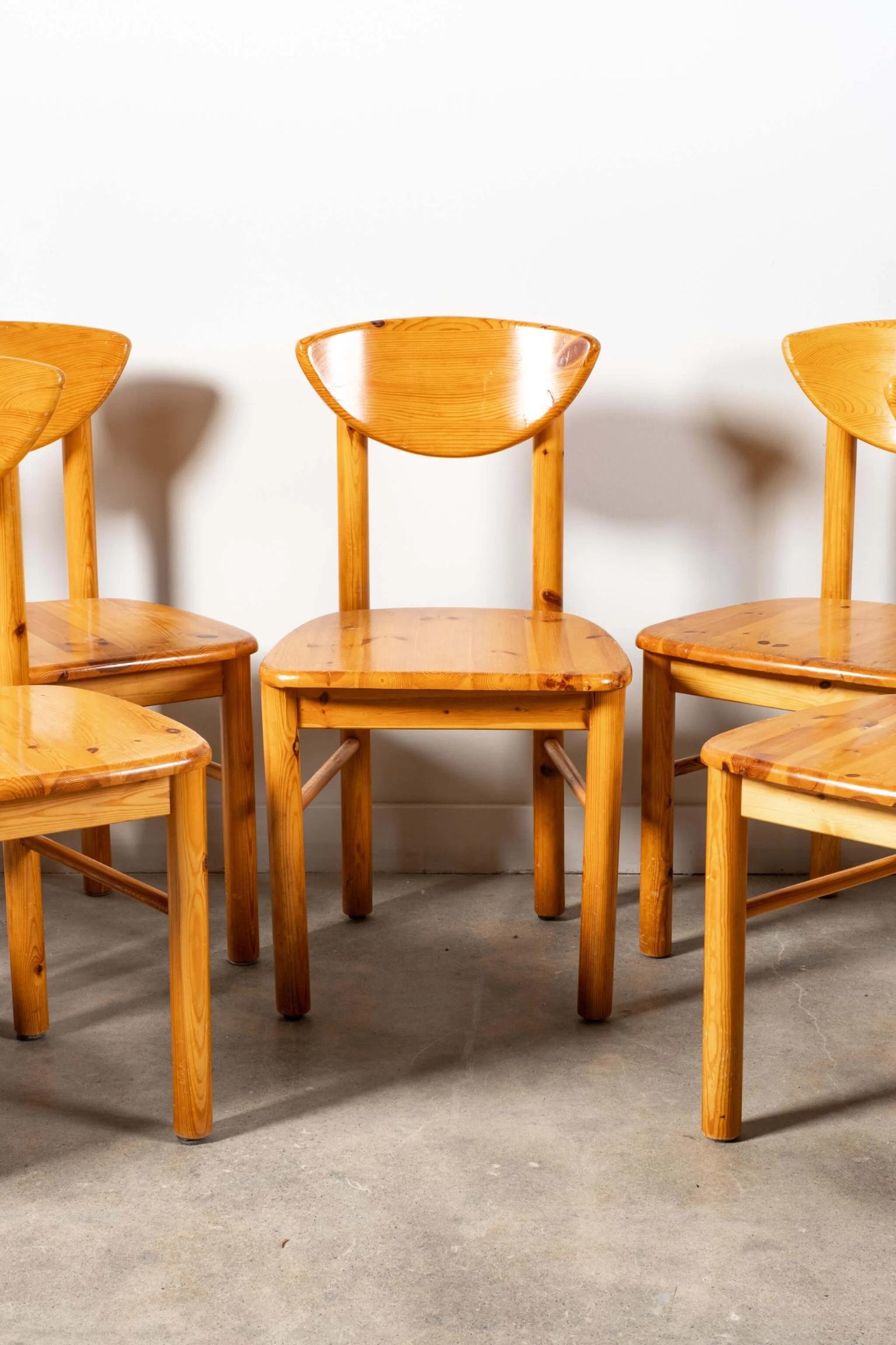 Solid Pine Side Chair by Rainer Daumiller for Hirtshals Savvaerk For Sale 3