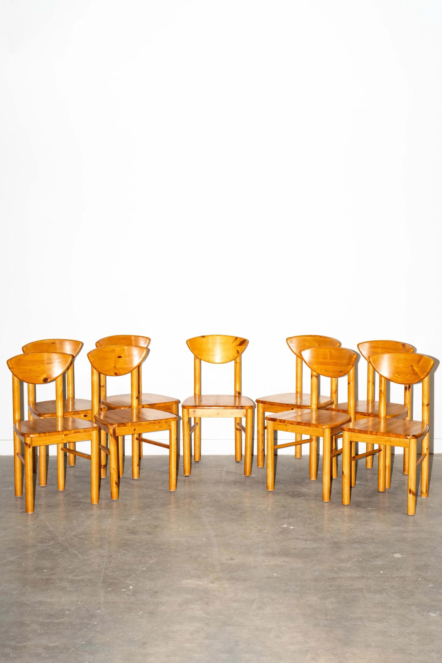 Solid Pine Side Chair by Rainer Daumiller for Hirtshals Savvaerk For Sale 5