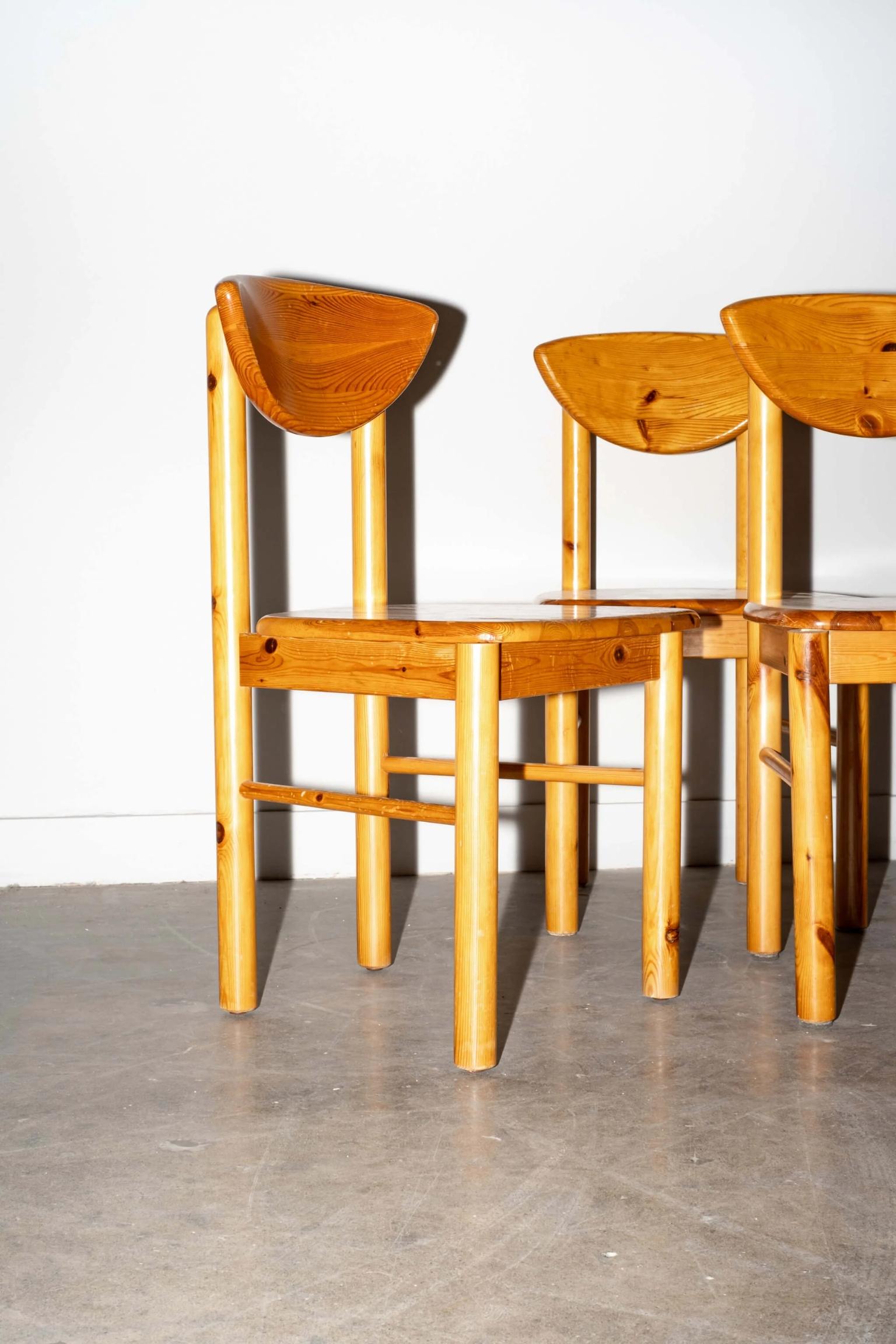 Solid Pine Side Chair by Rainer Daumiller for Hirtshals Savvaerk For Sale 2