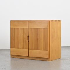 Solid pine sideboard by Maison Regain, 1970s