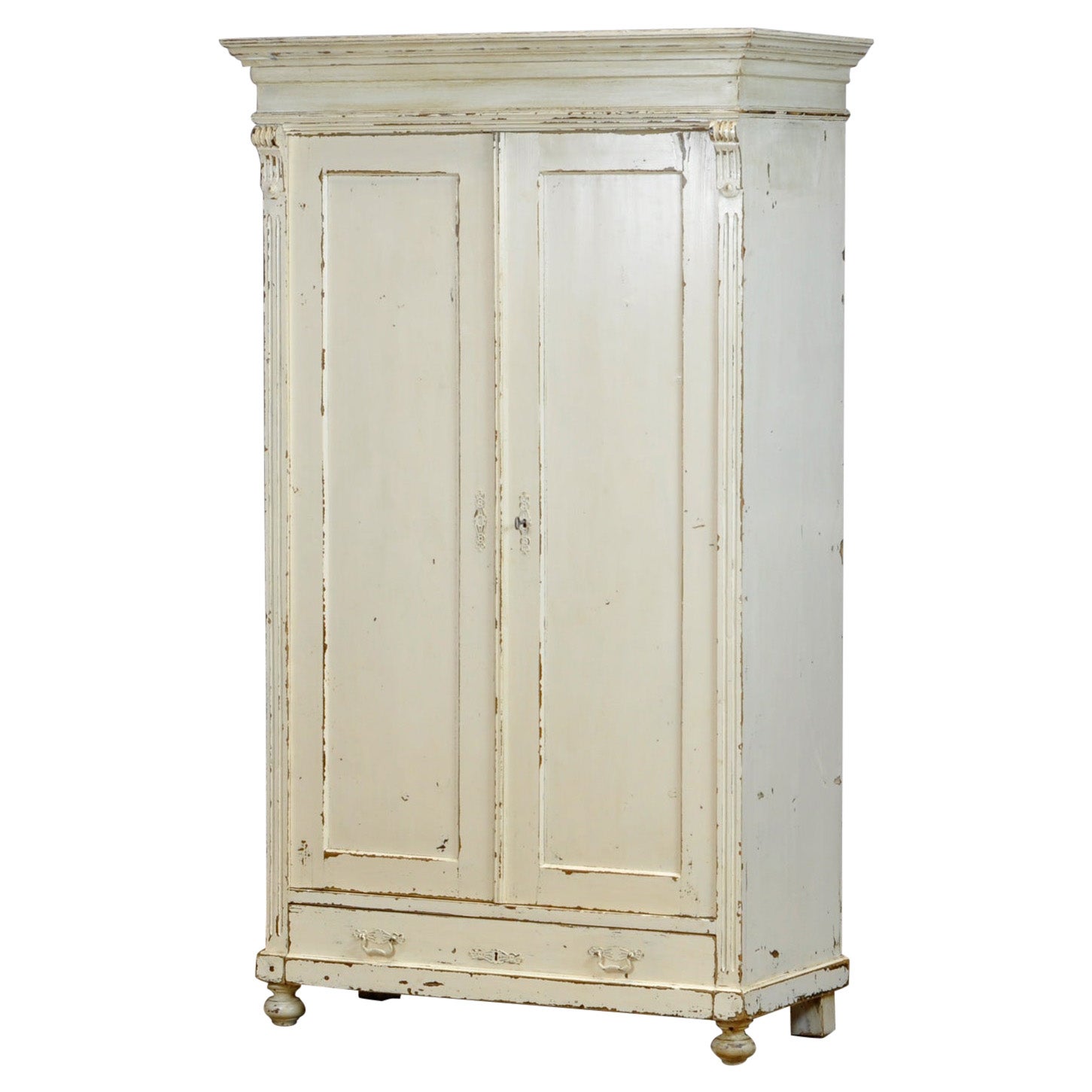Solid Pine Wardrobe, 1920's