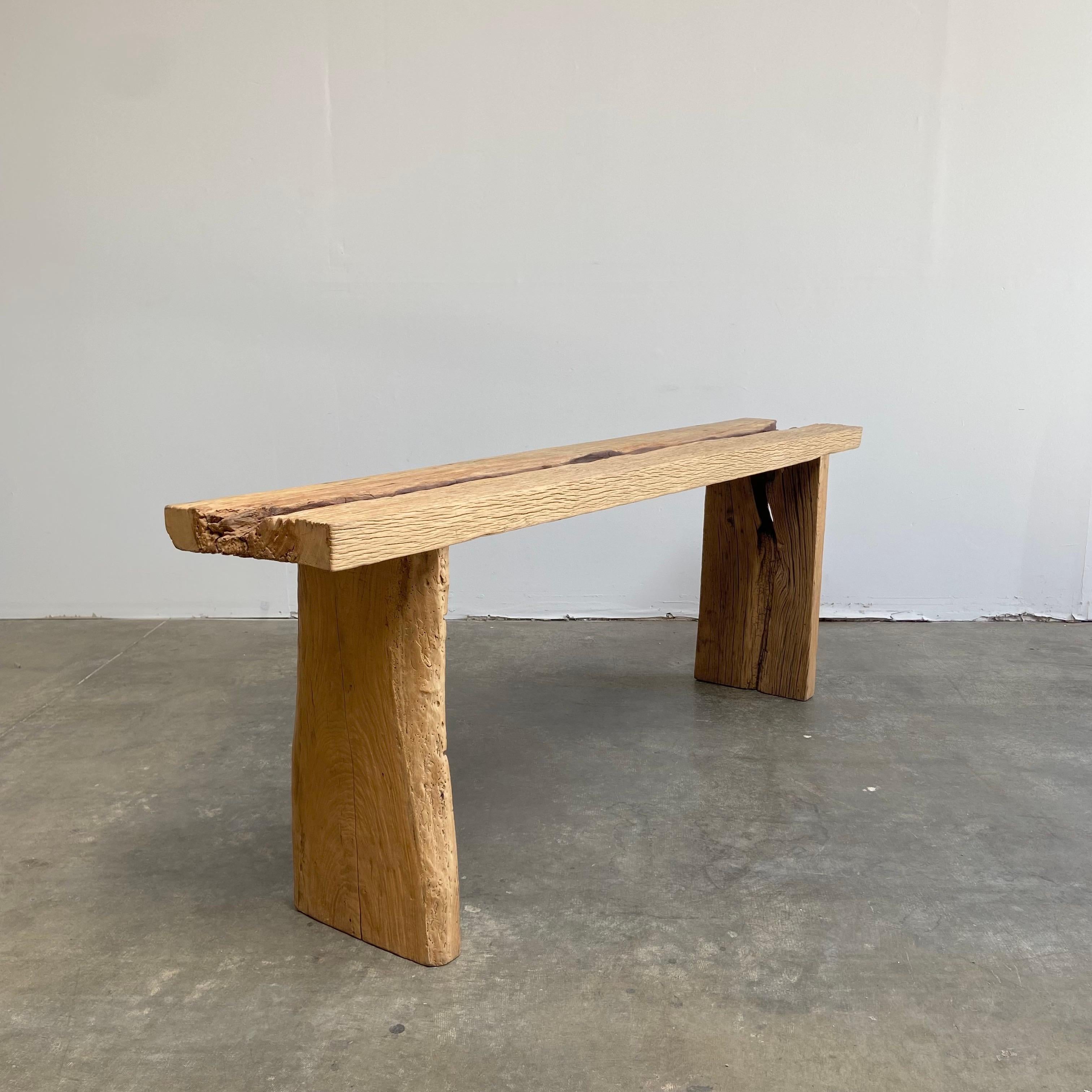 plank console table