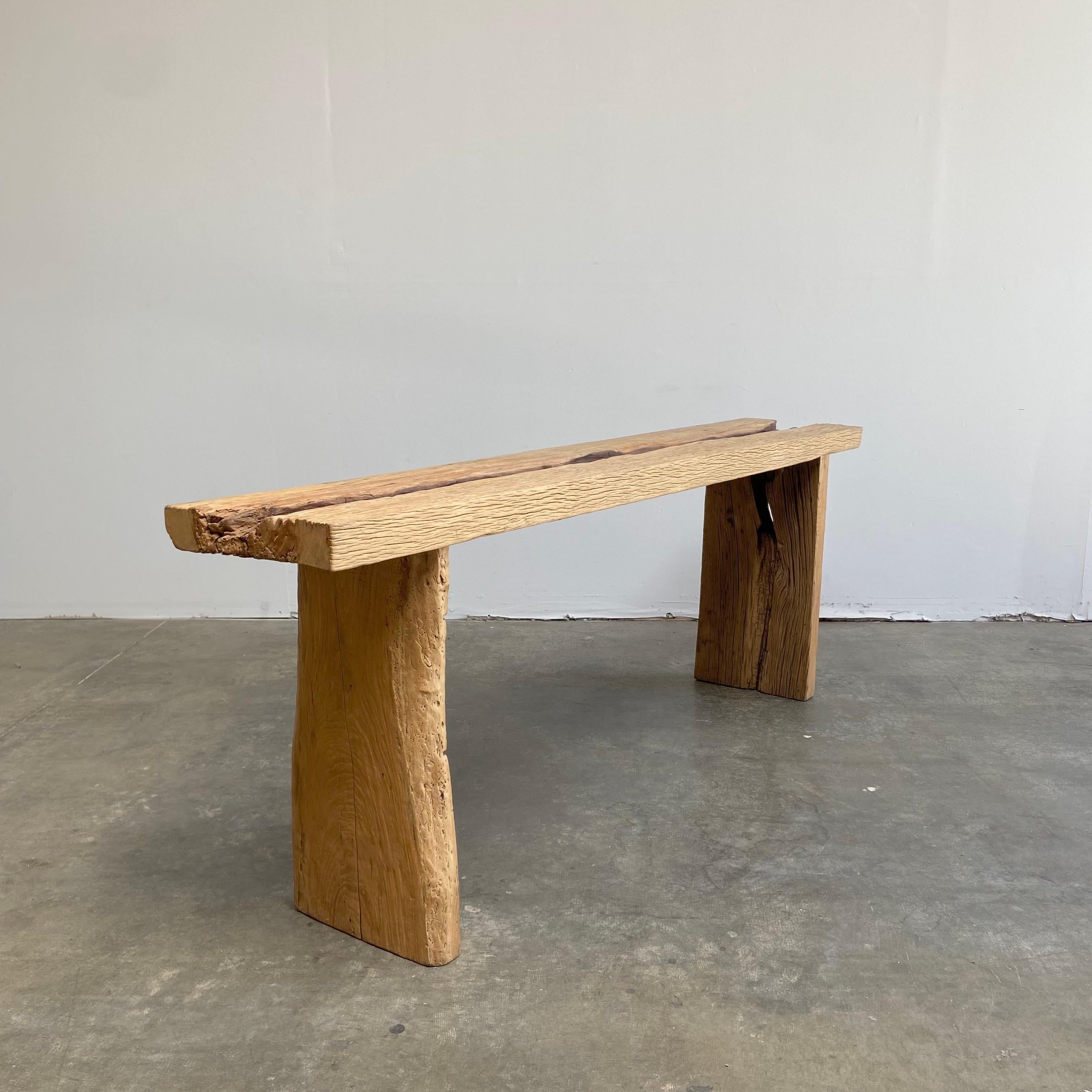 plank console table