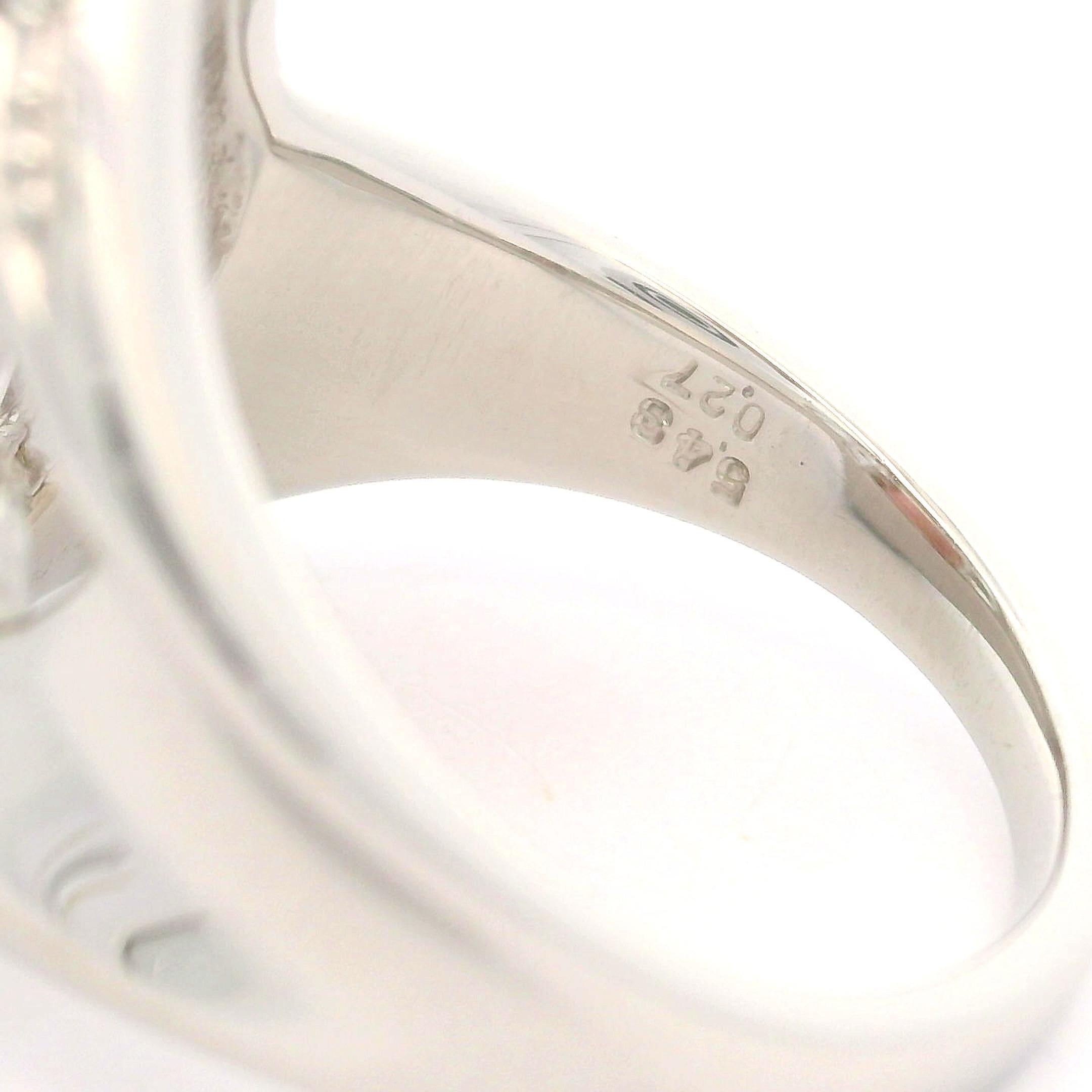 Solid Platin 5,7 Karat Smaragdschliff Wassermelon-Turmalin mit Diamant Chunky-Ring Damen im Angebot