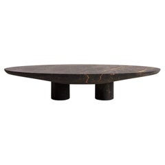 Solid Port Saint Laurent Abraccio Oval Coffee Table 160 by Studio Narra