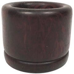 Vintage Solid Rosewood Bowl or Vase