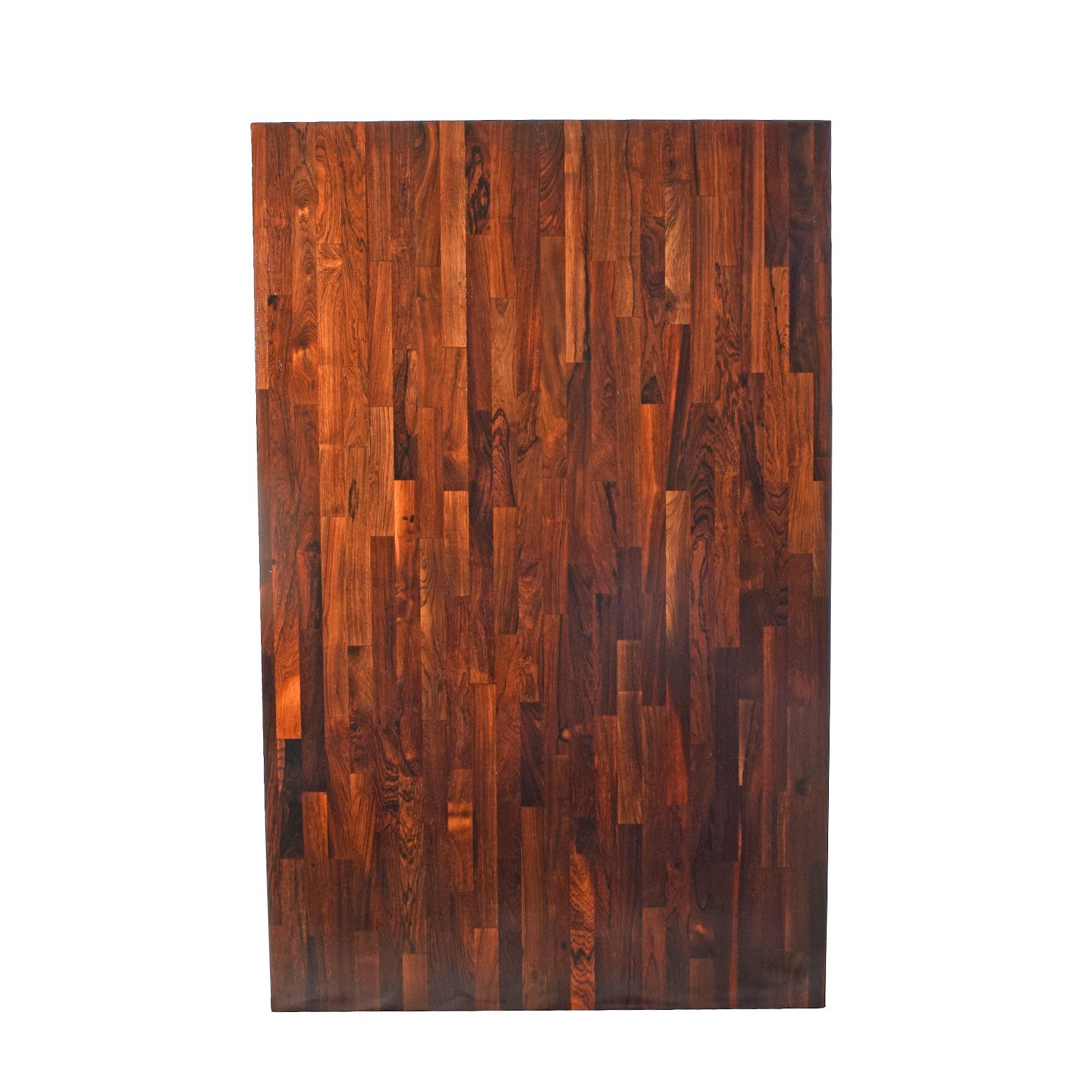 Ess- oder Arbeitstisch aus massivem Palisanderholz  im Zustand „Gut“ im Angebot in Hudson, NY