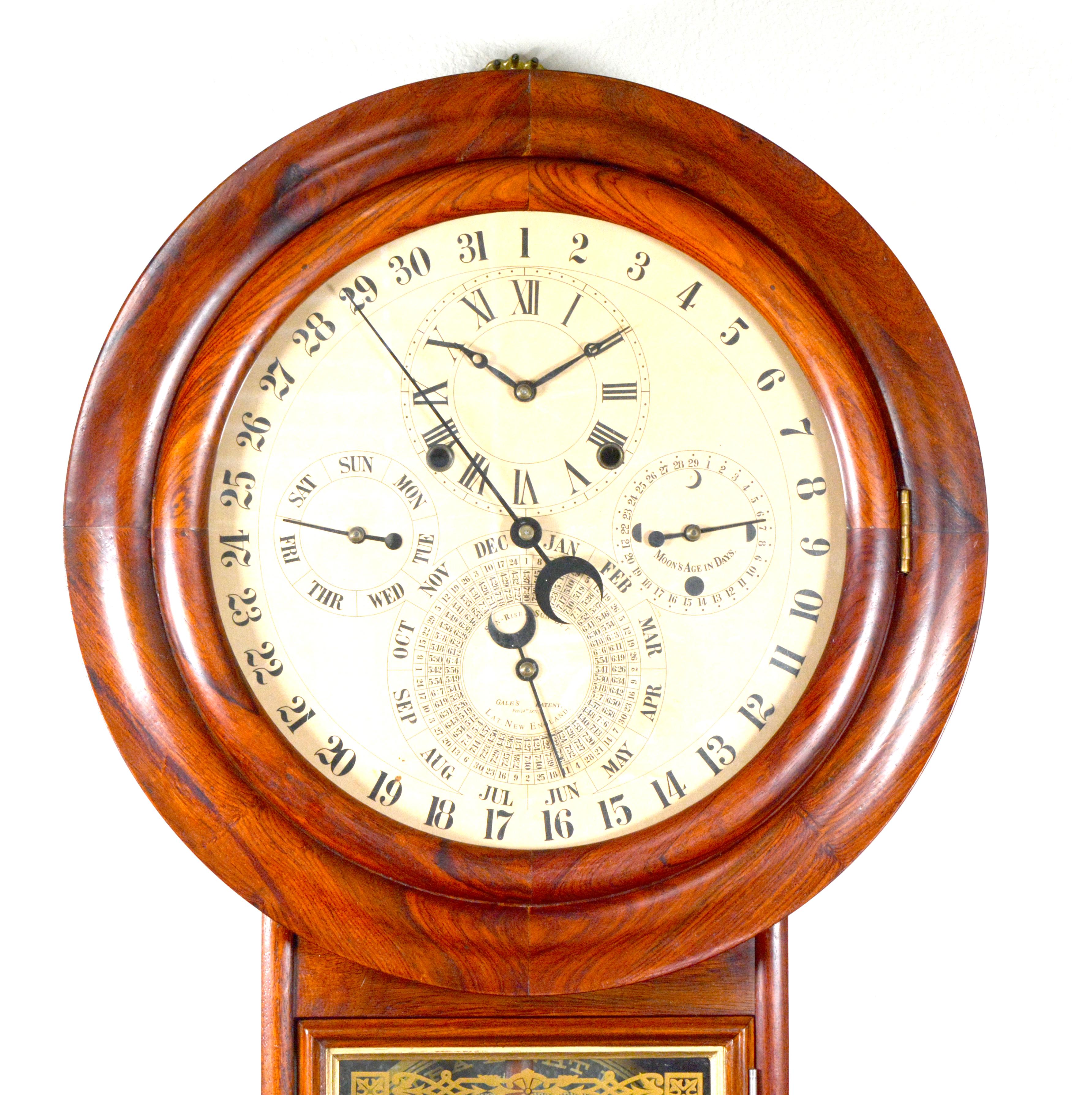 perpetual calendar wall clock