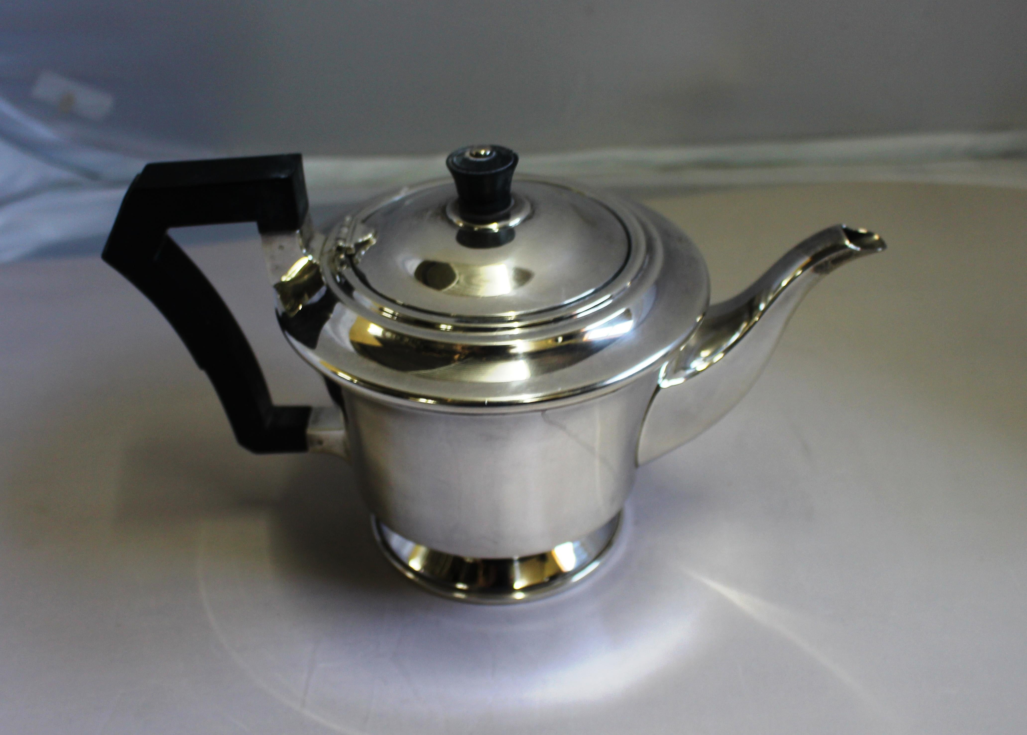 Service à thé en argent massif Charles S Green & Co Ltd, 1947 2