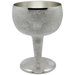 Tasse à vin en argent massif Moon, petit modèle, 1 pièce, Italie