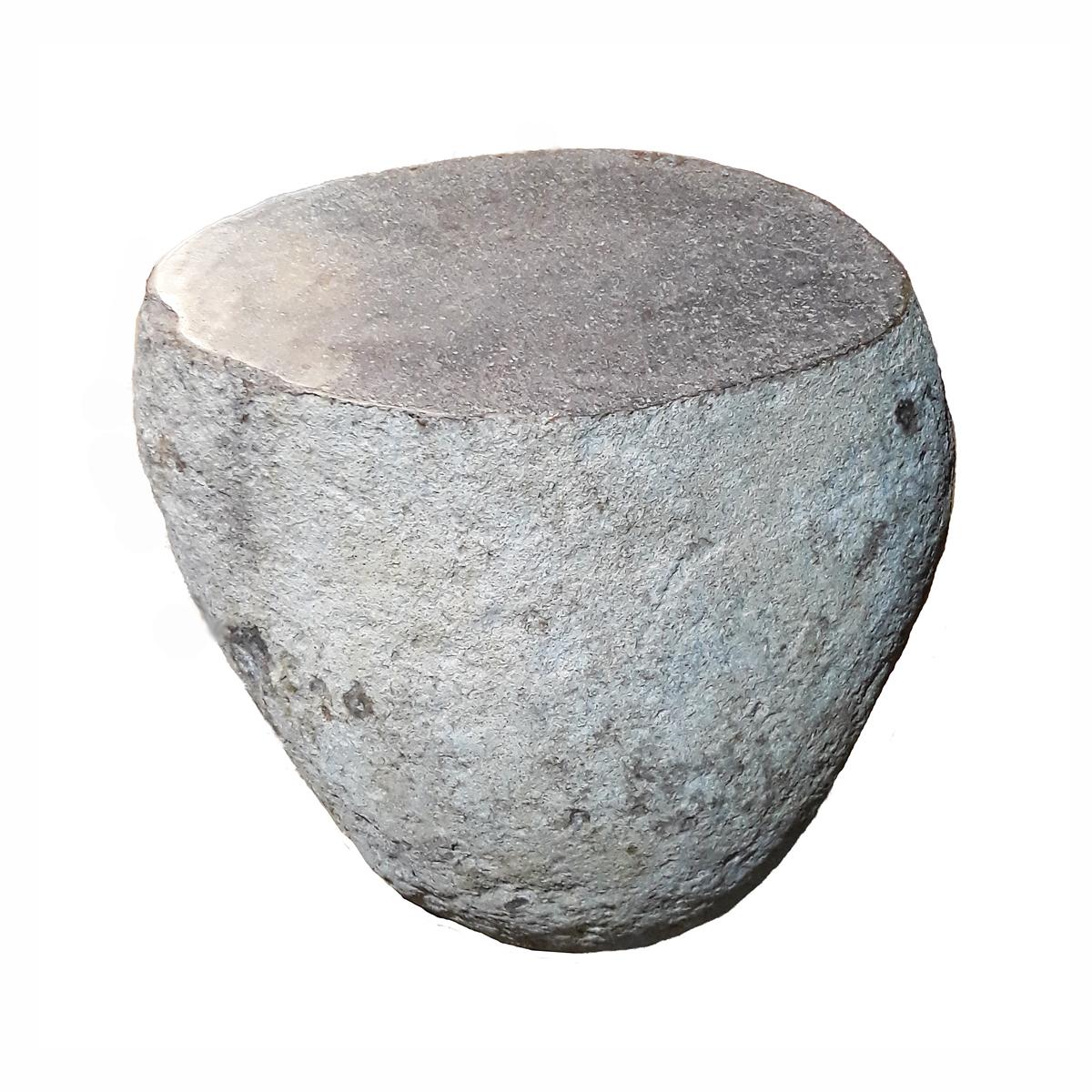 Solid Stone End Table or Stool 3