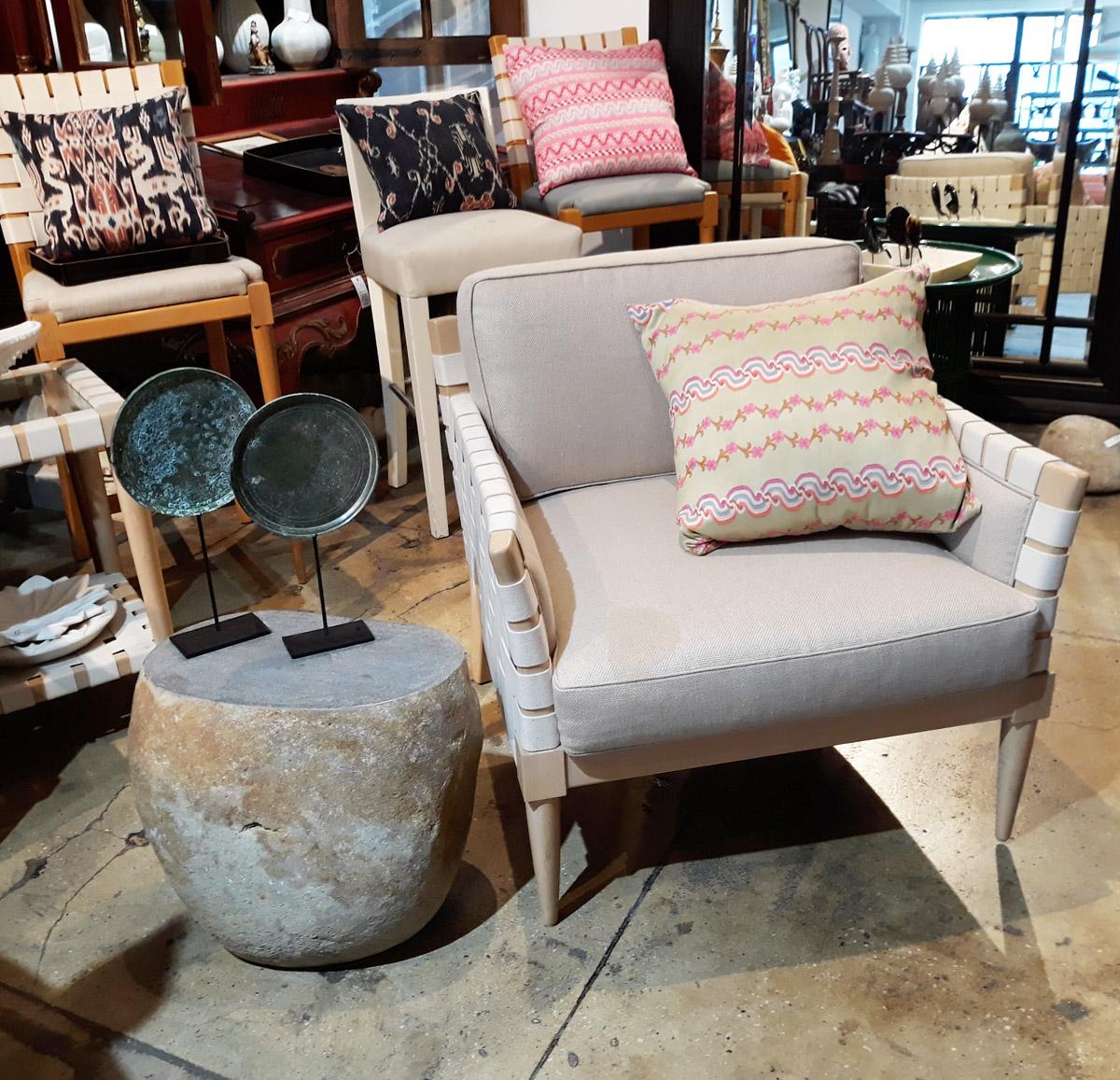 Solid Stone End Table or Stool 1