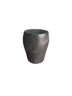 Solid Stone Side Table / Pedestal from Java, Indonesia