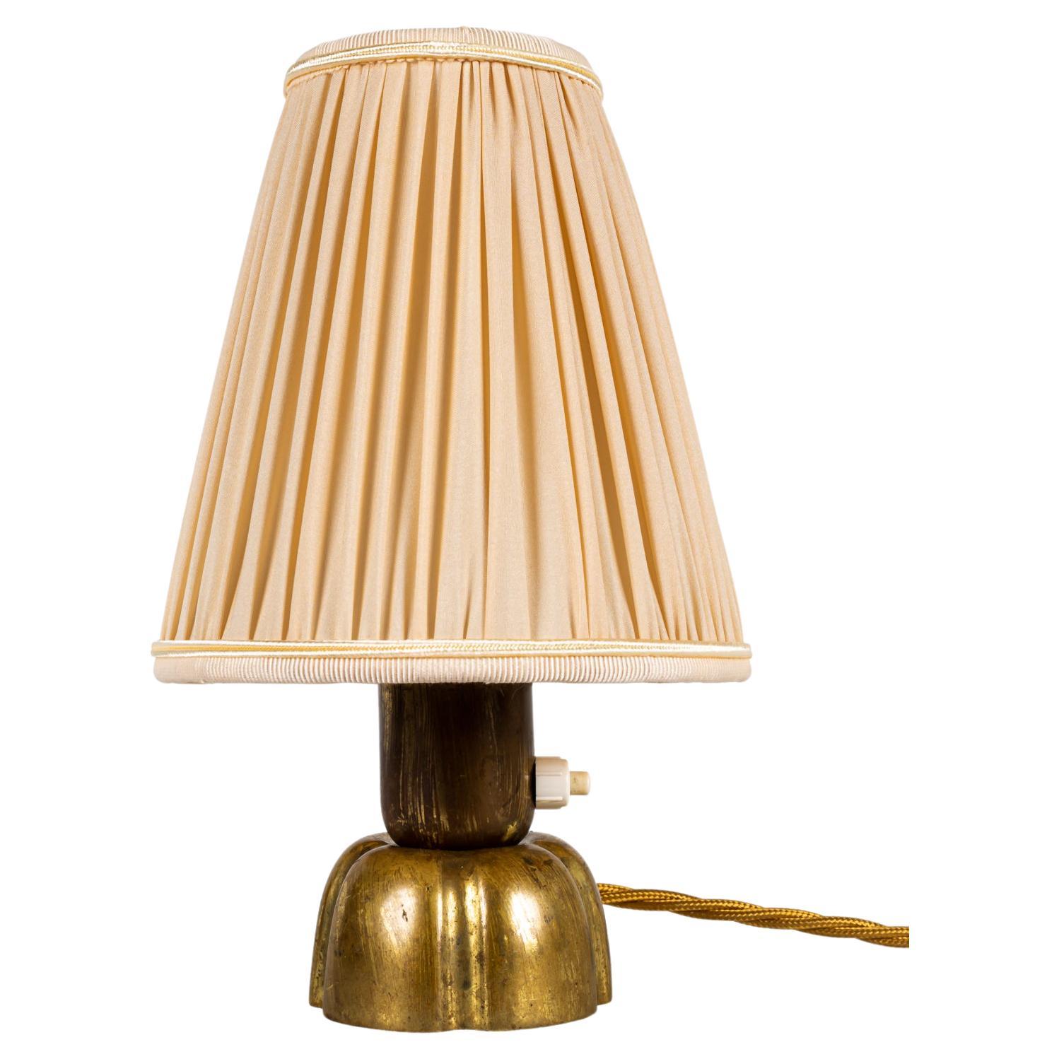 Sophia Studio Yellow Table Lamp with Shirred Fabric Shade at 1stDibs