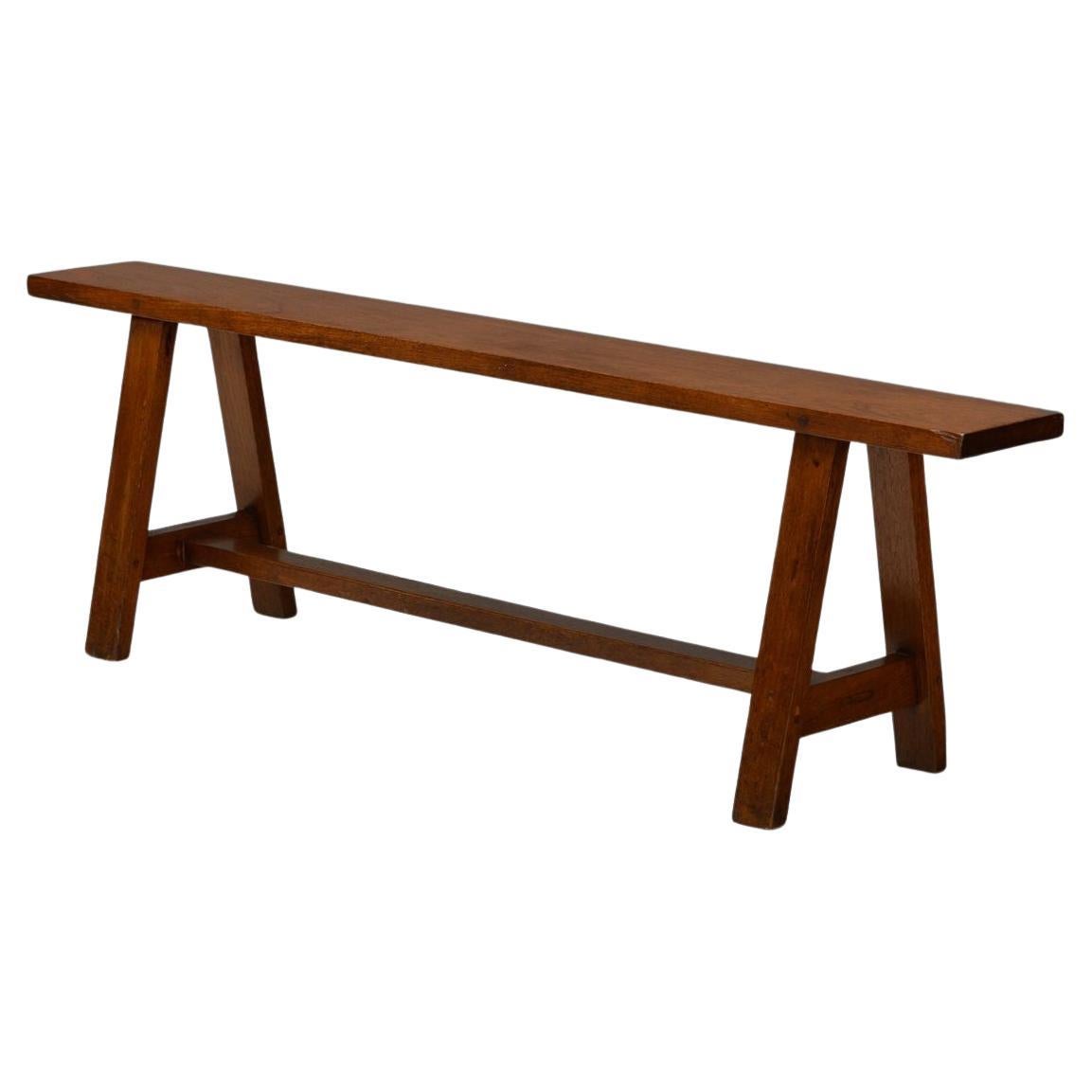 Solid Teak Bench