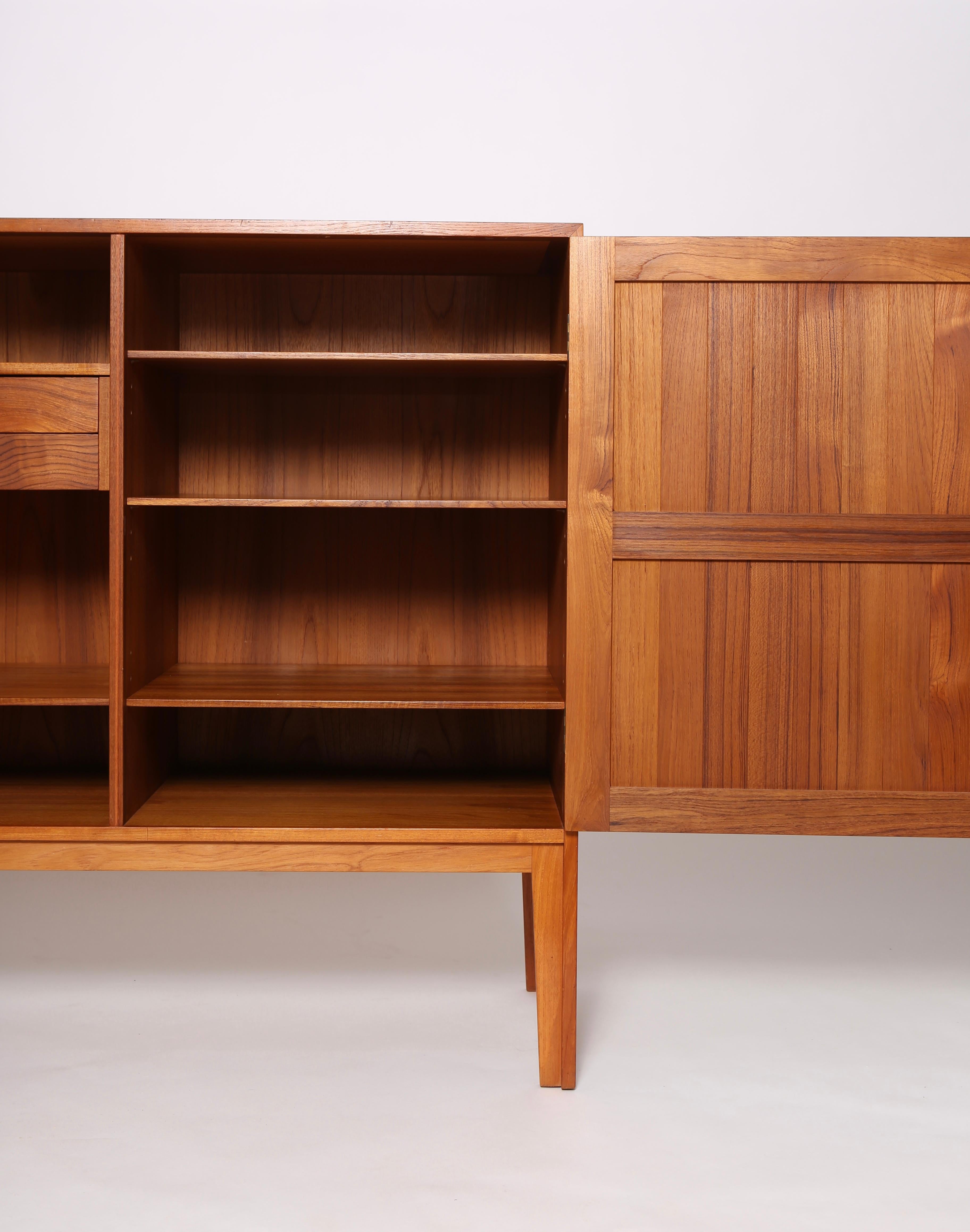 20th Century Solid teak cabinet by Kurt Østervig for VAMØ 