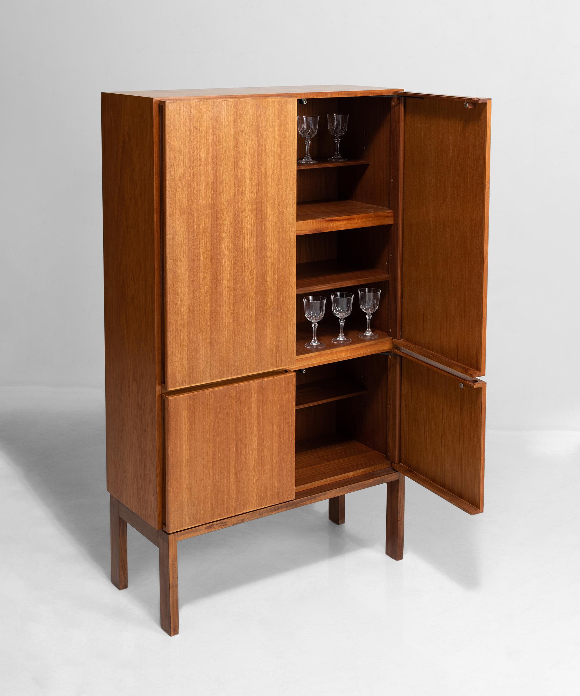 English Solid Teak Cabinet by Robert Heritage for Gordon Russell
