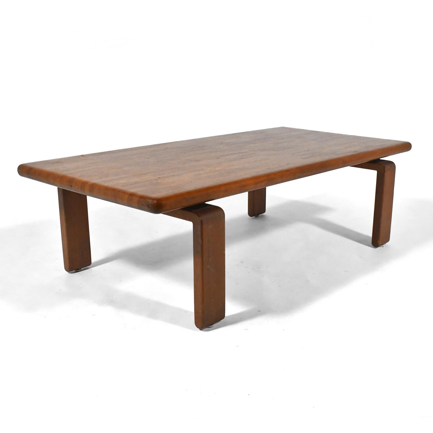 Table basse en teck massif en vente 1