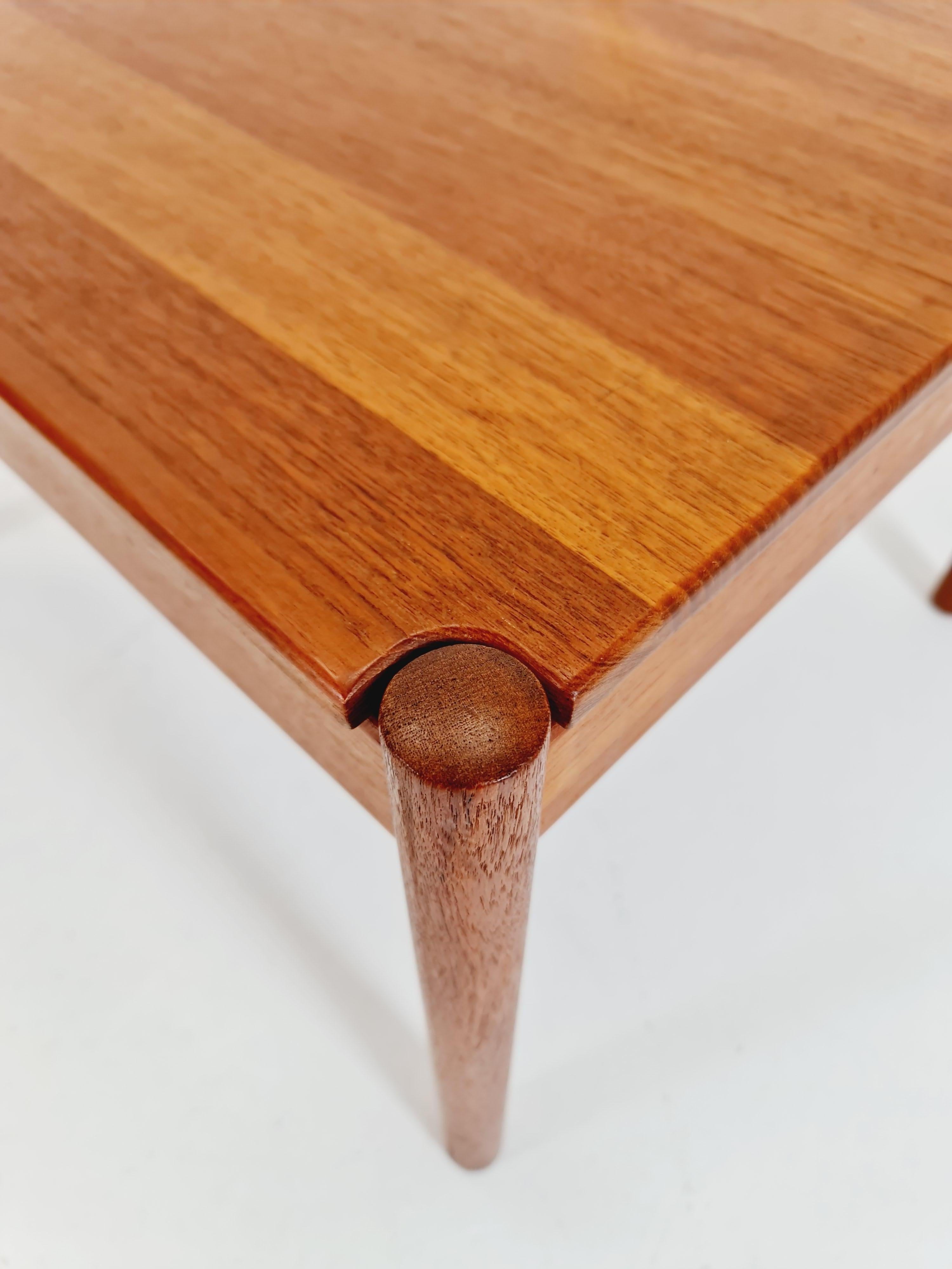 Mid-Century Modern Solid Teak coffee table/ side table, By Magnus Olesen for Drup Mobelfabrik, 1960 For Sale