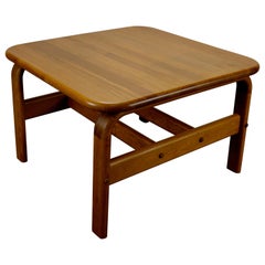 Solid Teak Danish Modern Coffee Table