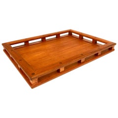 Solid Teak Danish Modern Dansk Tray Designed by Quistgaard