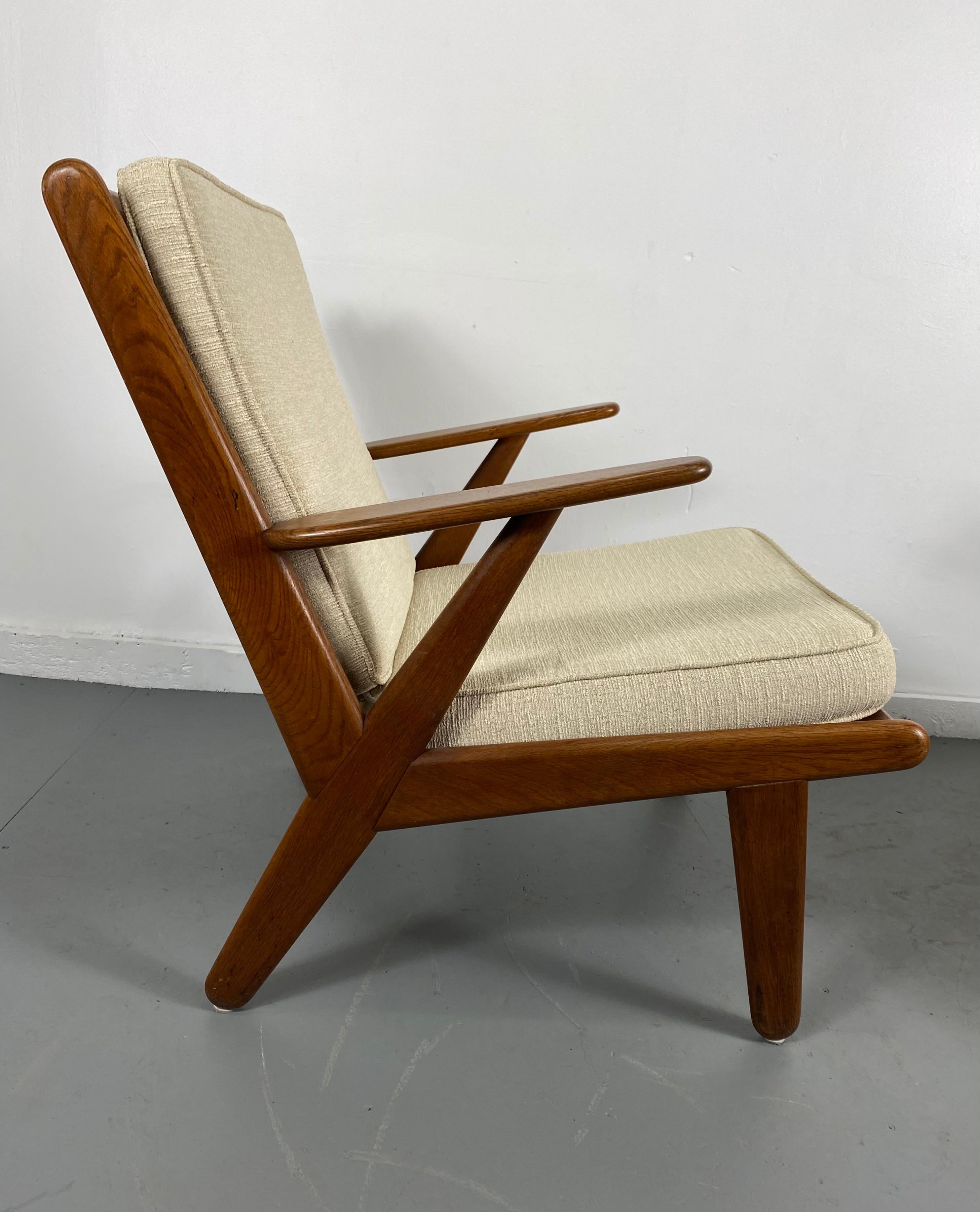 Solid Teak Danish Modernist Lounge Chairs designed by Poul Volther / Denmark 3
