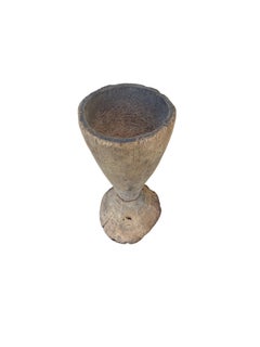 Solid Teak Granary Mortar from Java, Indonesia, C. 1900