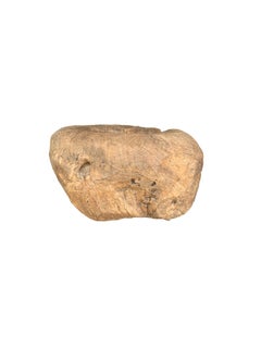 Solid Teak Granary Mortar from Java, Indonesia c. 1950