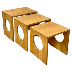 Tavolini in teak massiccio di Jens Quistgaard