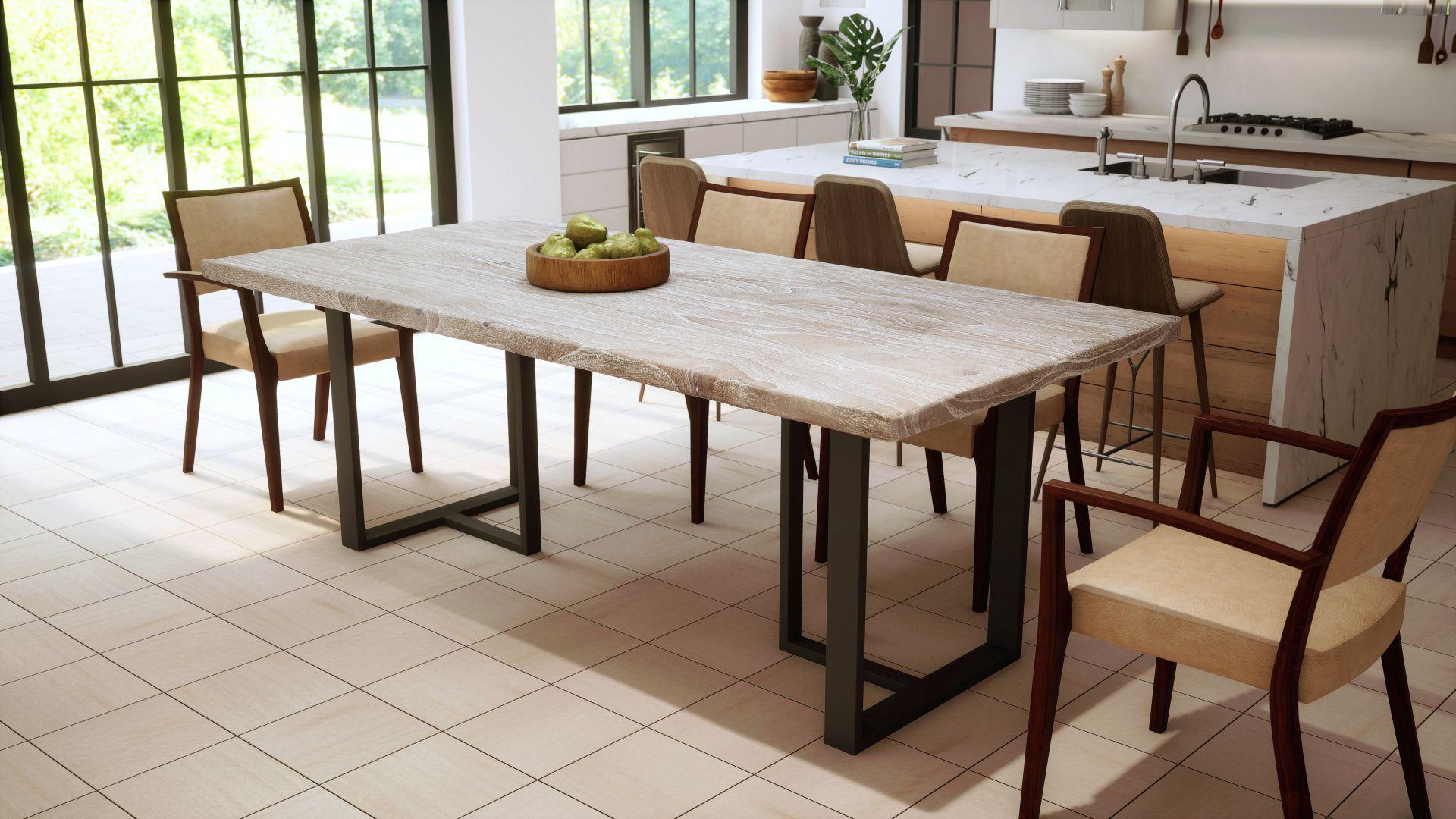 Cette table de salle à manger de 72x38