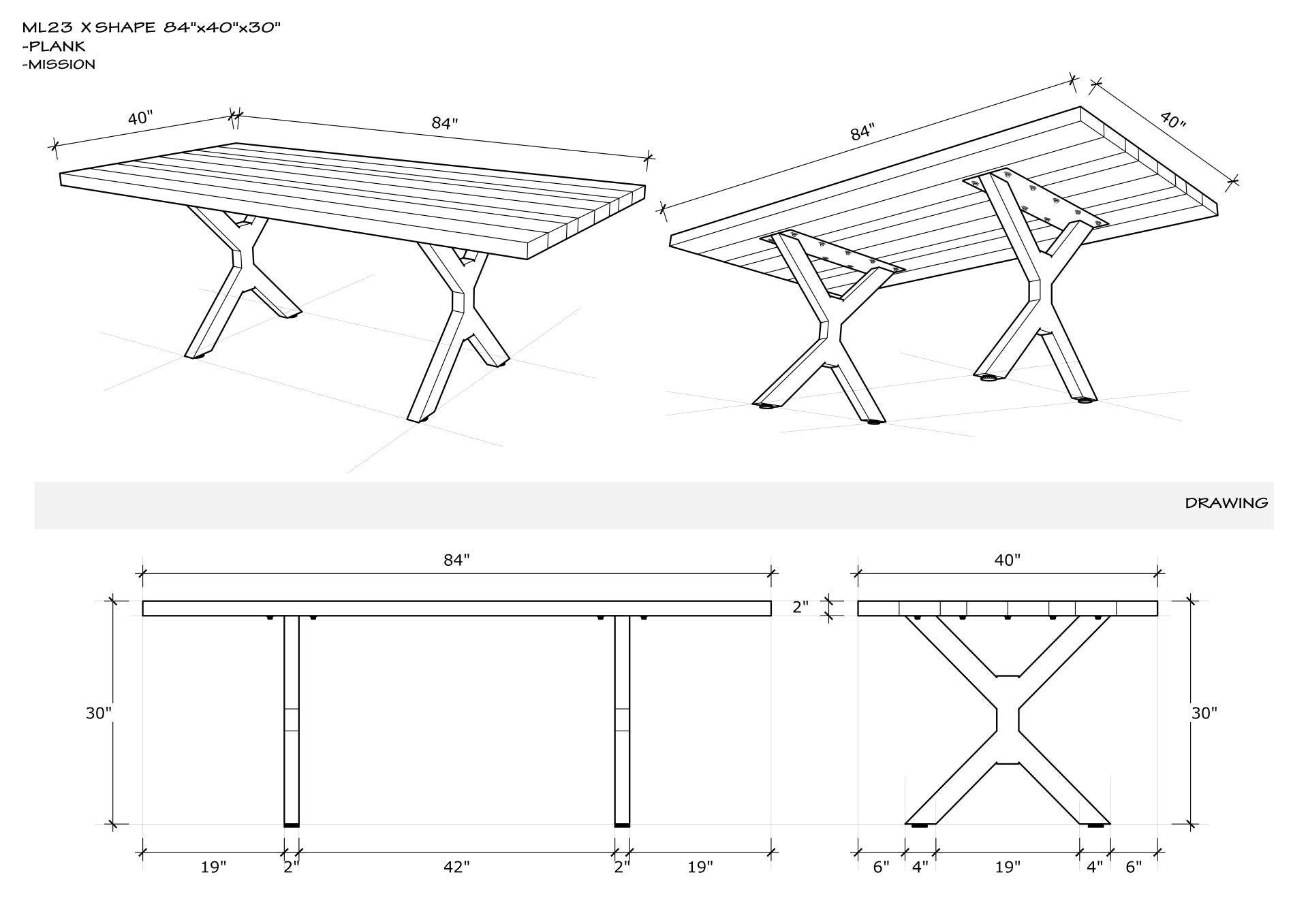 Table en teck massif sablé et pattes en métal noir Neuf - En vente à Buffalo, WY