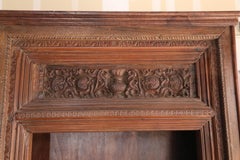 Solid Teak Wood 1910s Barrister Book Case from an English Law Firm in Delhi