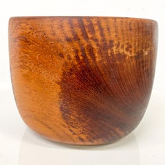 Solid Teak Wood Bowl Made in Sweden Sculptural Danish Scandinavian Modern