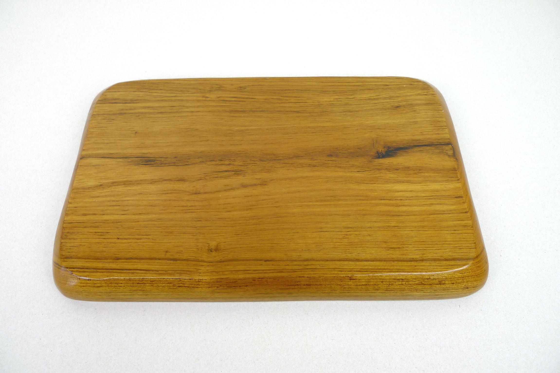 Solid Teak Wood Bowl with Four Compartments, Denmark, 1960s For Sale 2