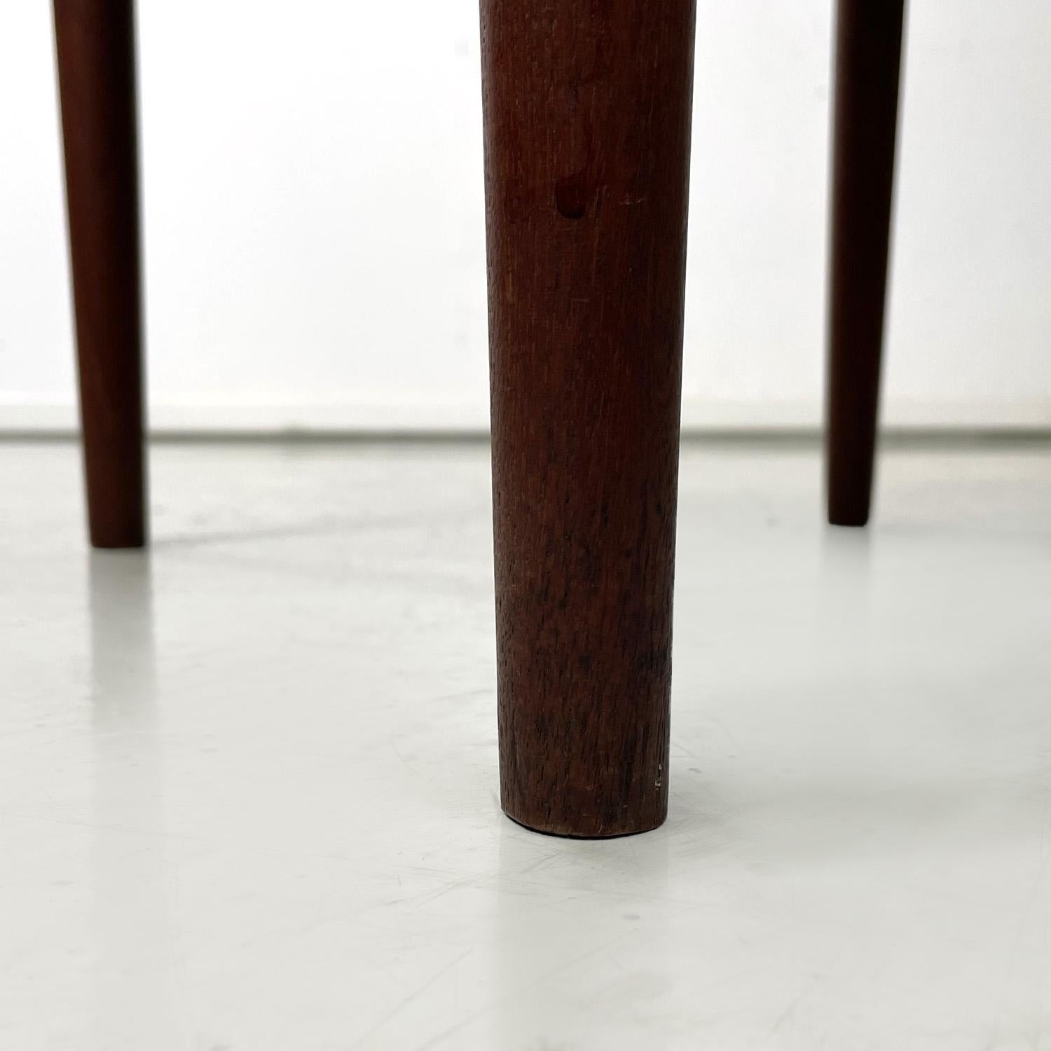 Solid teak wood chairs by Vilhelm Wohlert for Paul Jeppesen Mobelfabrik, 1960s 6